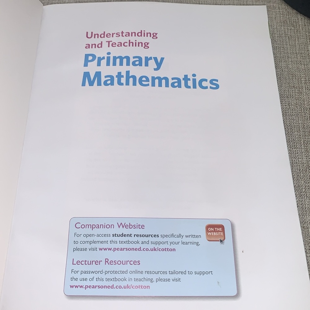 Primary Mathematics - Picture 2 of 4